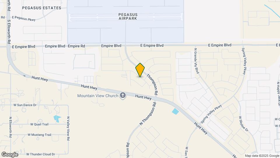 4535 W Hunter Trl Map and Location Details