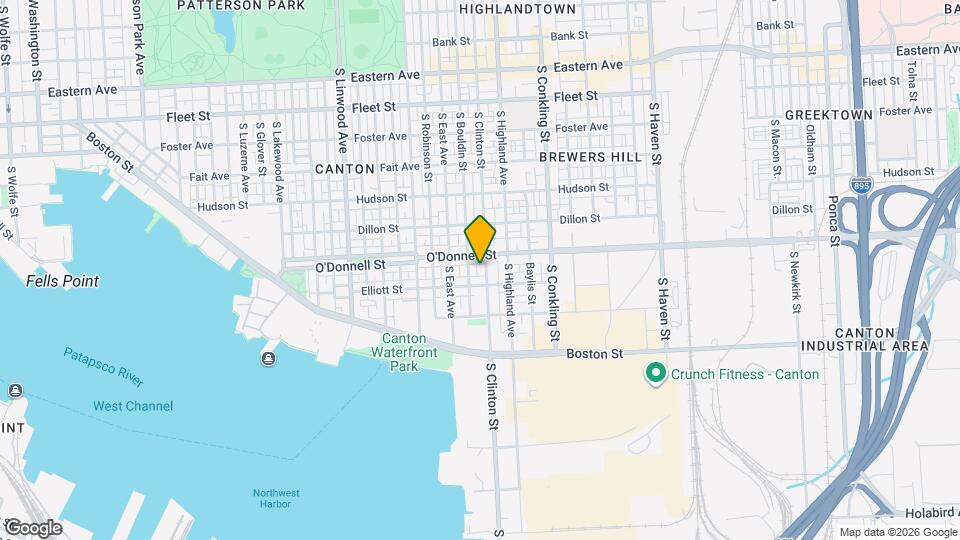 1108 S Clinton St Mapa y Detalles de la Ubicación