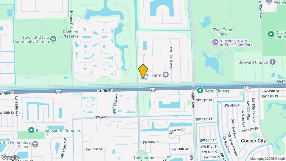 4490 SW 105 Ave Map and Location Details