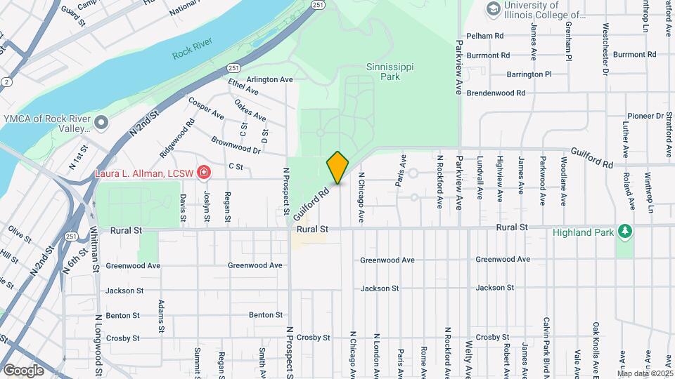 820 N Highland Ave, Unit 820 Map and Location Details