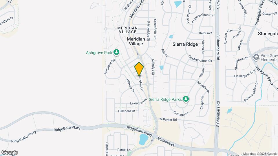 14110 Sierra Ridge Dr Map and Location Details