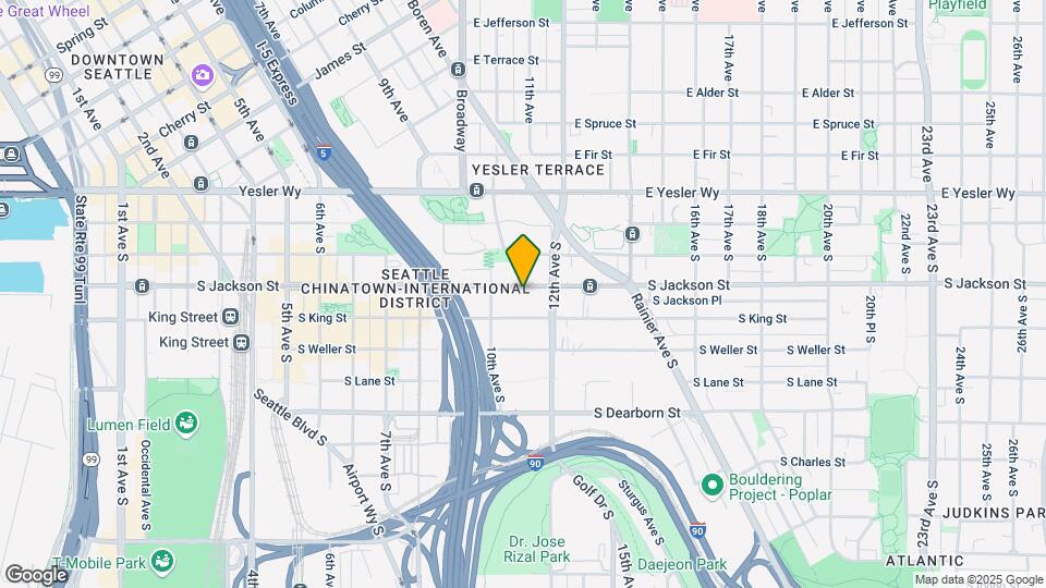 1029 S Jackson St Mapa y Detalles de la Ubicación