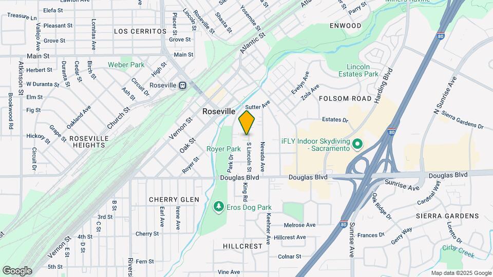 150 S Lincoln St Map and Location Details