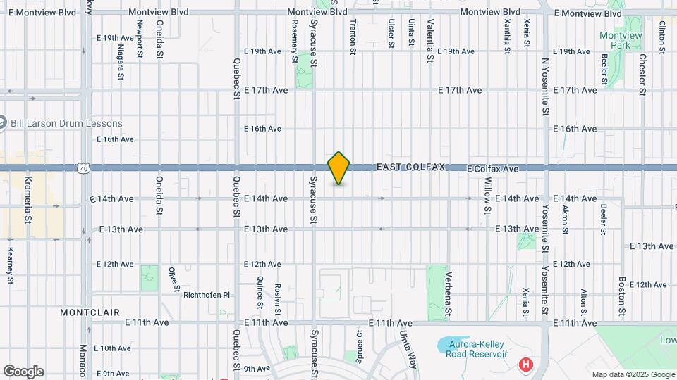 1420 Spruce St Map and Location Details