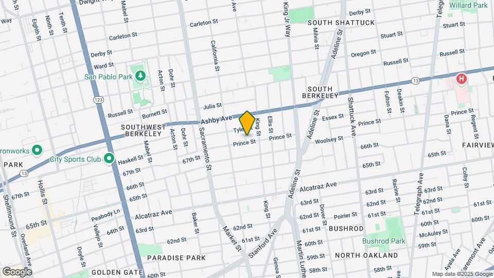 1635 Prince St Map and Location Details