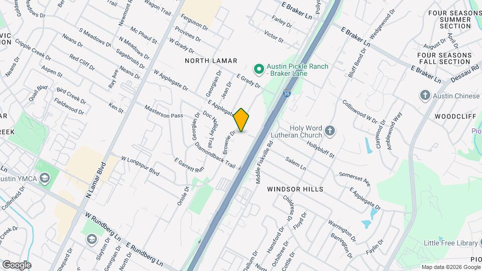 10309 Brownie Dr Map and Location Details