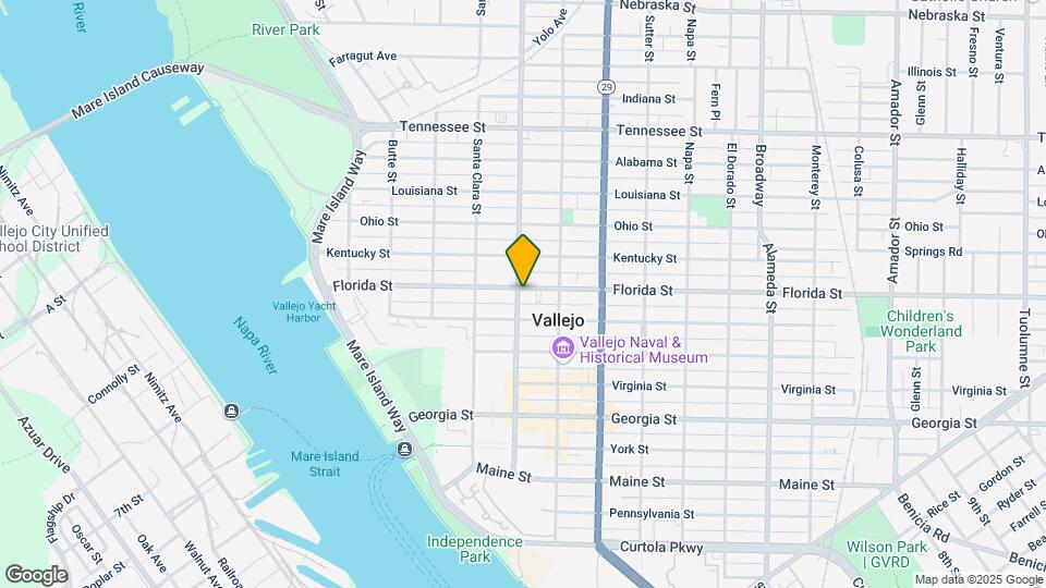 529 Florida St Map and Location Details
