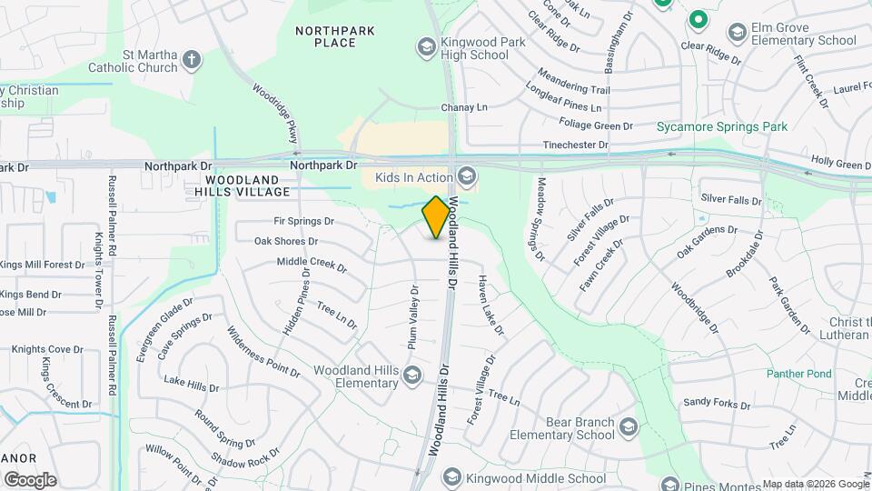 2222 Riverford Dr Map and Location Details
