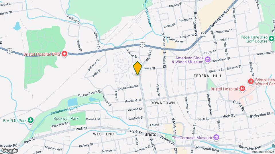 403 West St Map and Location Details