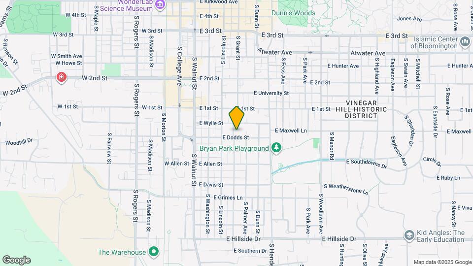 715 S Grant St Map and Location Details