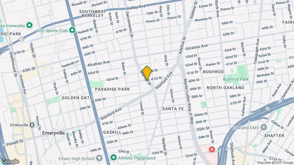 925 61st St Mapa y Detalles de la Ubicación