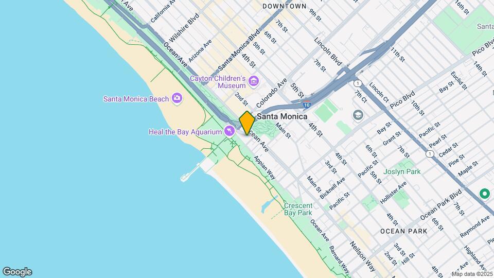 New Hope Ctyrd Santa Monica Mapa y Detalles de la Ubicación