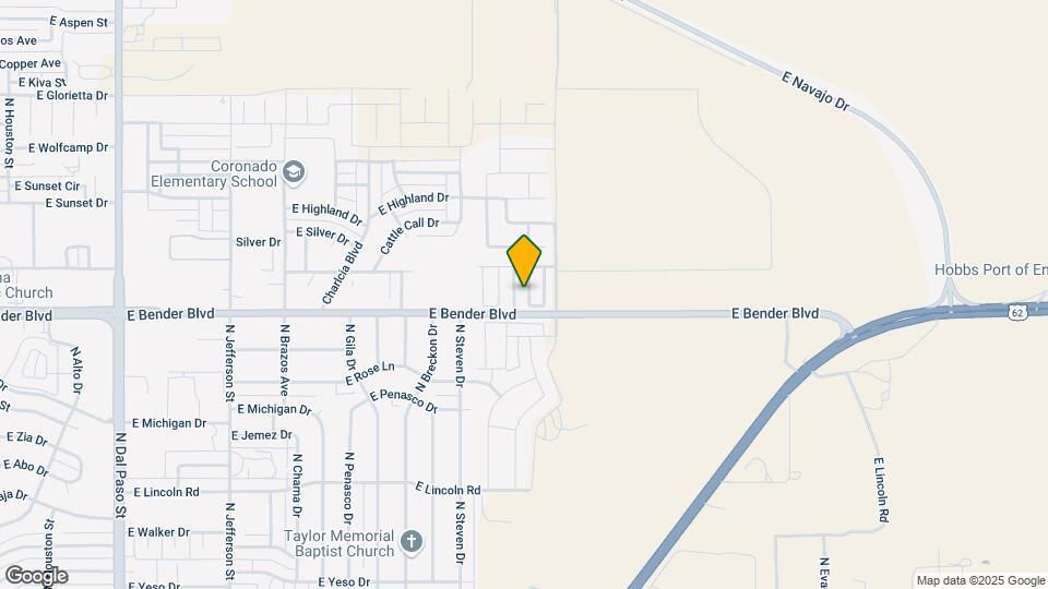 2303 N Juniper Ln Map and Location Details