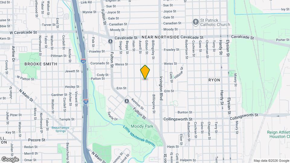 4109 Edison St Map and Location Details