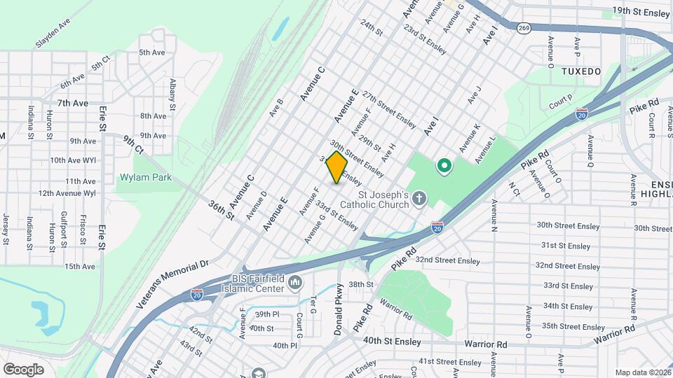 3122 Avenue G Mapa y Detalles de la Ubicación