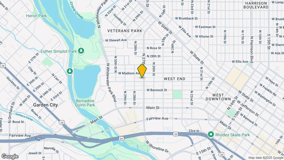 2700 W Jefferson St Map and Location Details