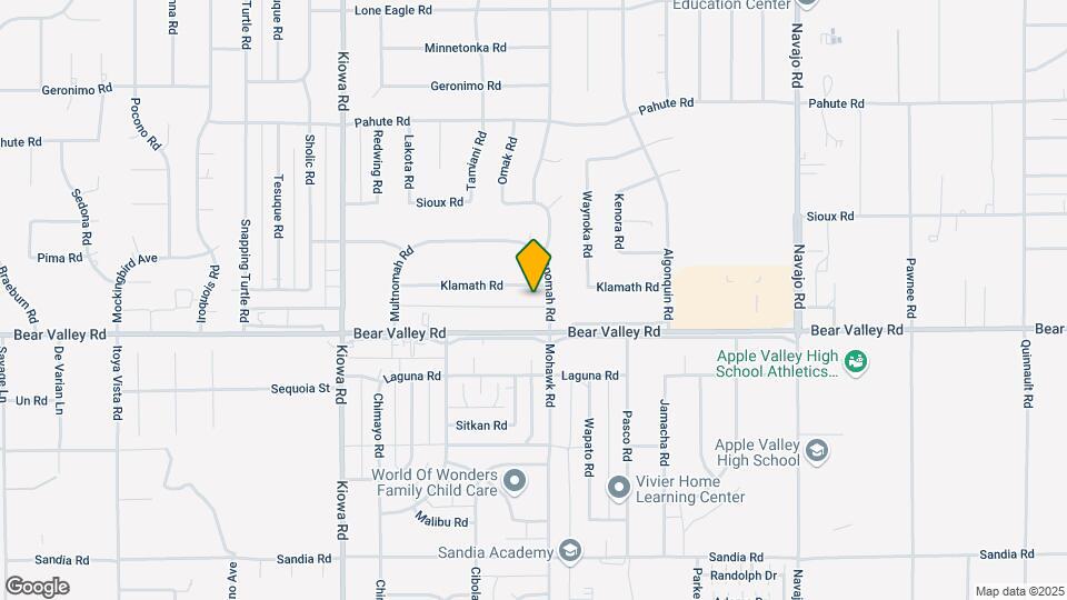 21237 Klamath Rd Map and Location Details