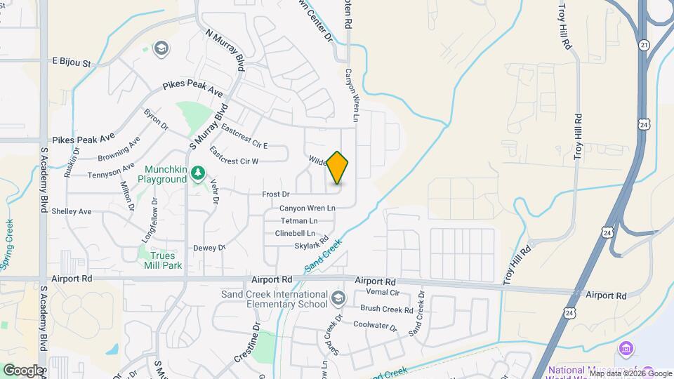 4734 Frost Dr Mapa y Detalles de la Ubicación