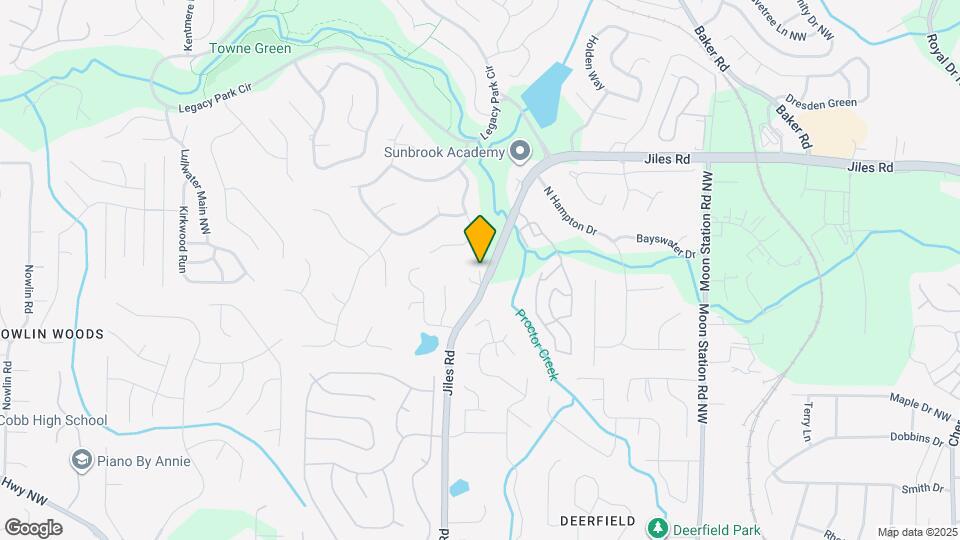 3743 Jiles Rd Map and Location Details