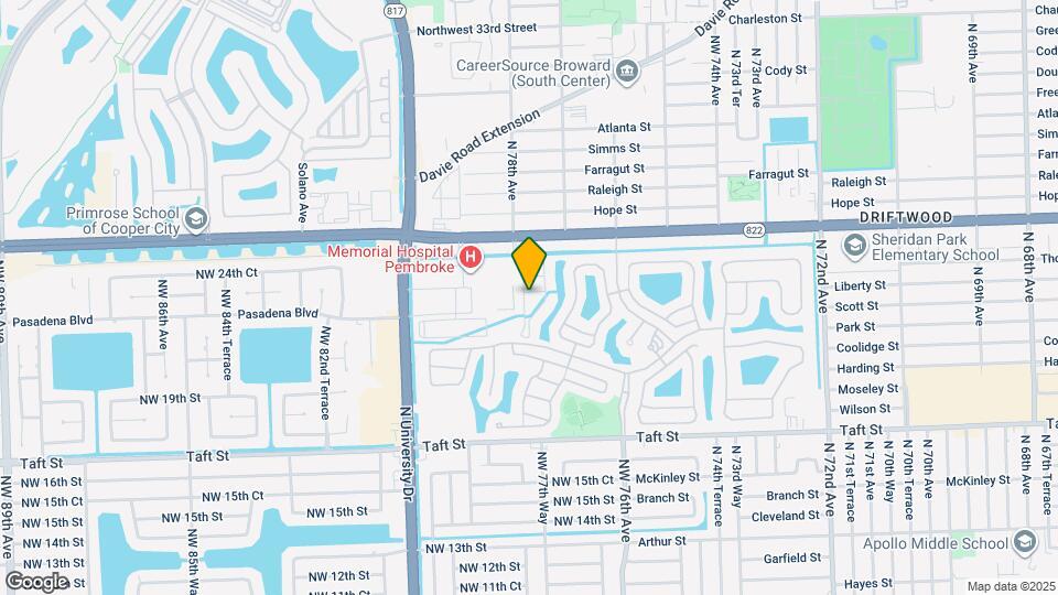 2200 NW 78th Ave Map and Location Details