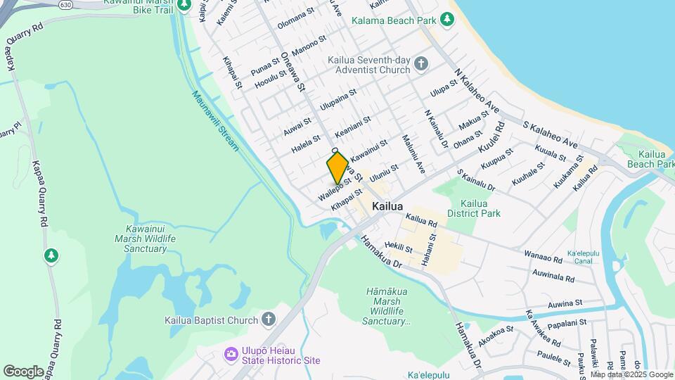 547 Wailepo St Mapa y Detalles de la Ubicación