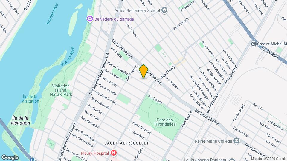 10335 J.-J.-Gagnier Rue Map and Location Details