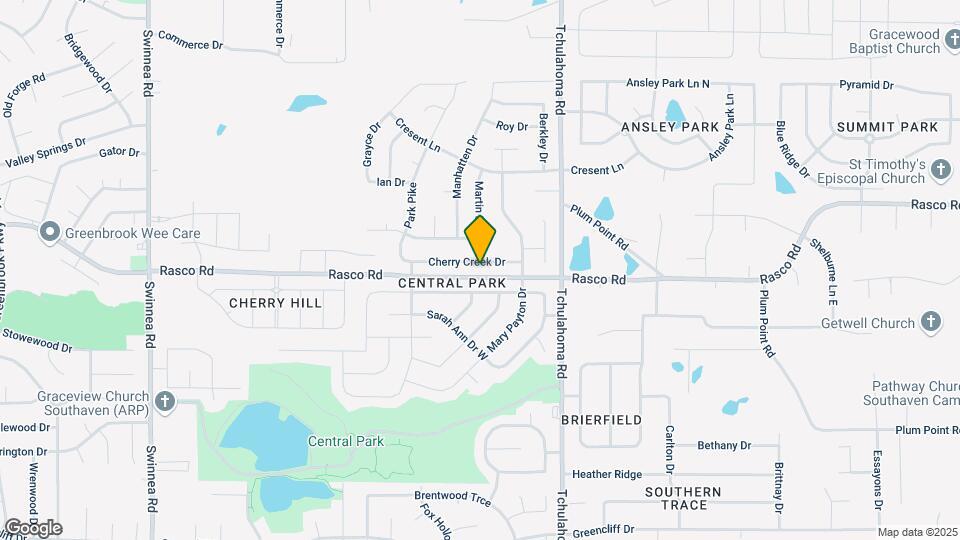1801 Cherry Creek Dr Map and Location Details