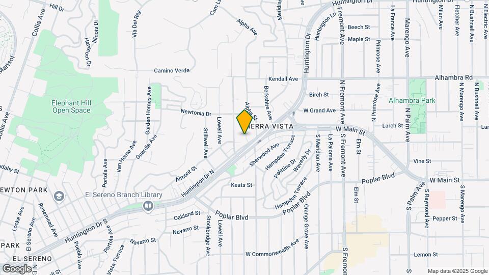 4317 Winchester Ave Map and Location Details
