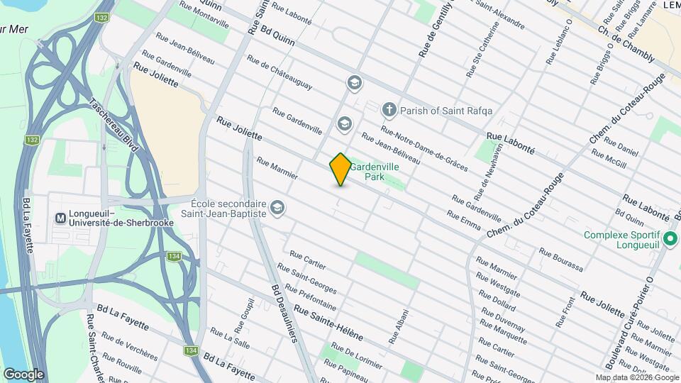 855 Marmier Rue Map and Location Details