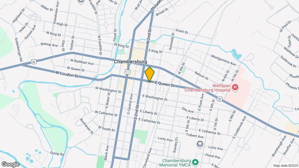 118 S Harrison Ave Map and Location Details