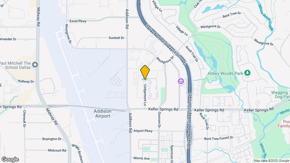 16301 Ledgemont Ln Mapa y Detalles de la Ubicación