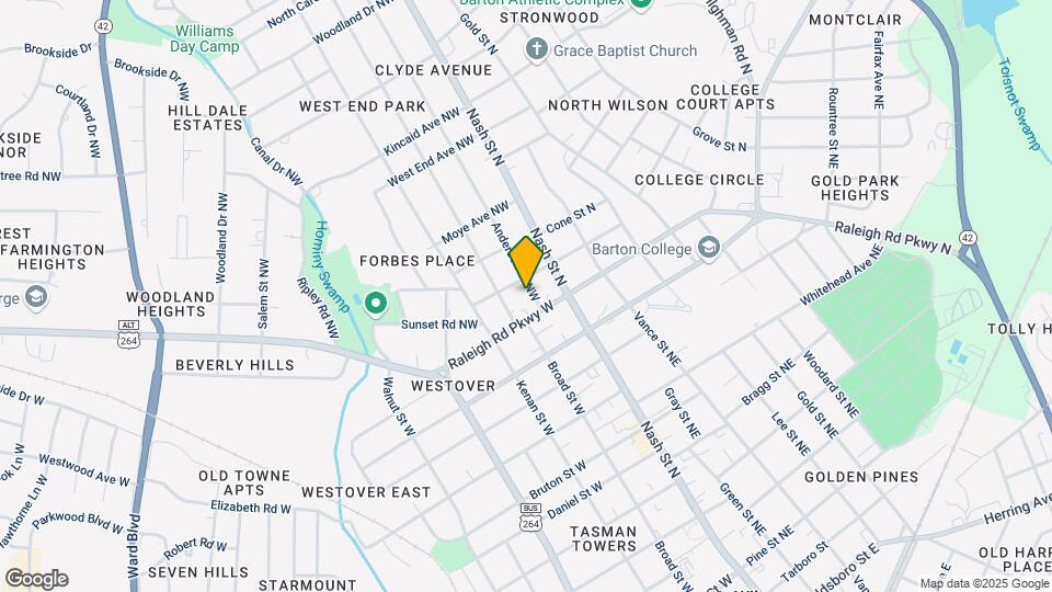 905 Anderson St NW Map and Location Details