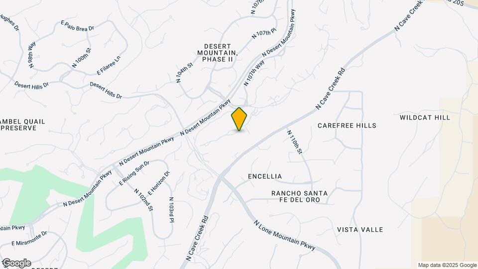 10663 E Fernwood Ln, Unit Bldg 1-1704 Mapa y Detalles de la Ubicación