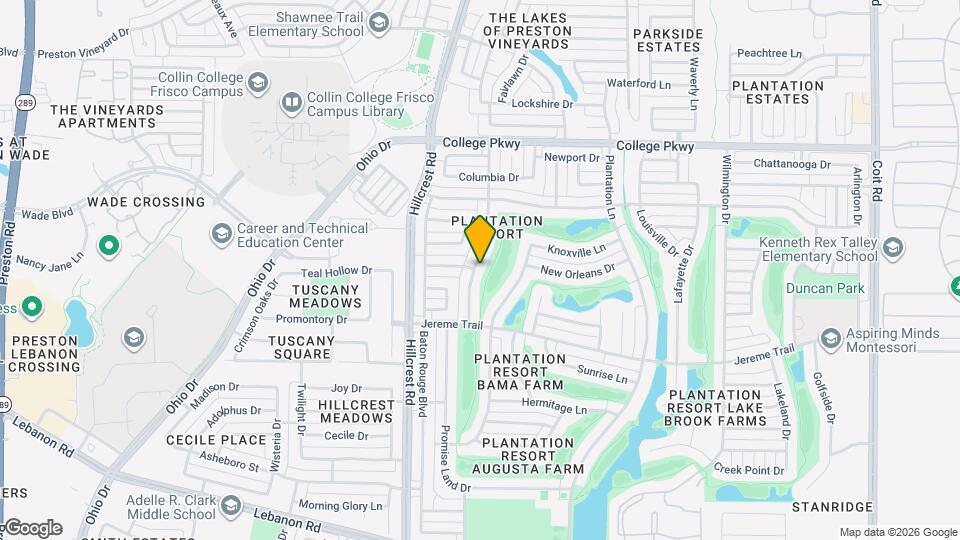 5716 Charleston Dr Map and Location Details