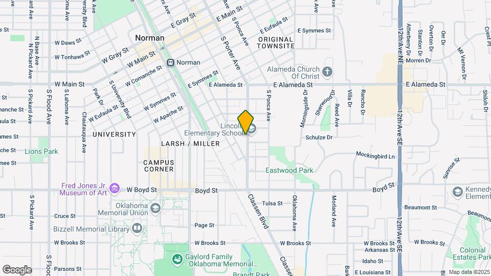 916 Classen Blvd Map and Location Details