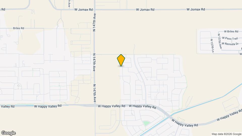 25626 N 144th Ln Mapa y Detalles de la Ubicación