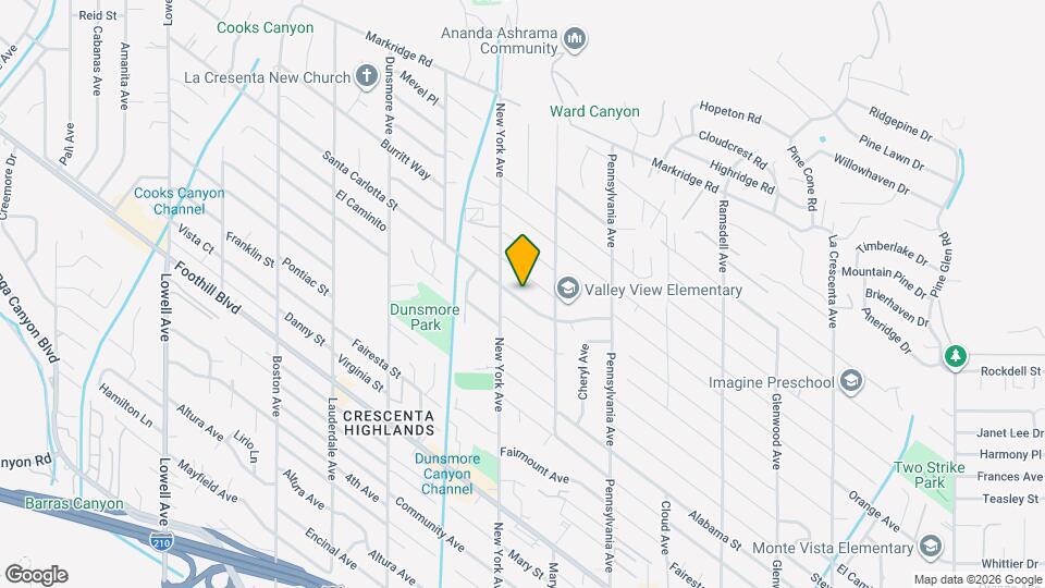 3343 Santa Carlotta St Map and Location Details