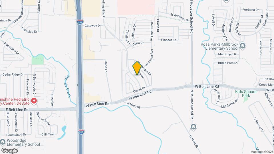 136 Rolling Hills Pl Map and Location Details