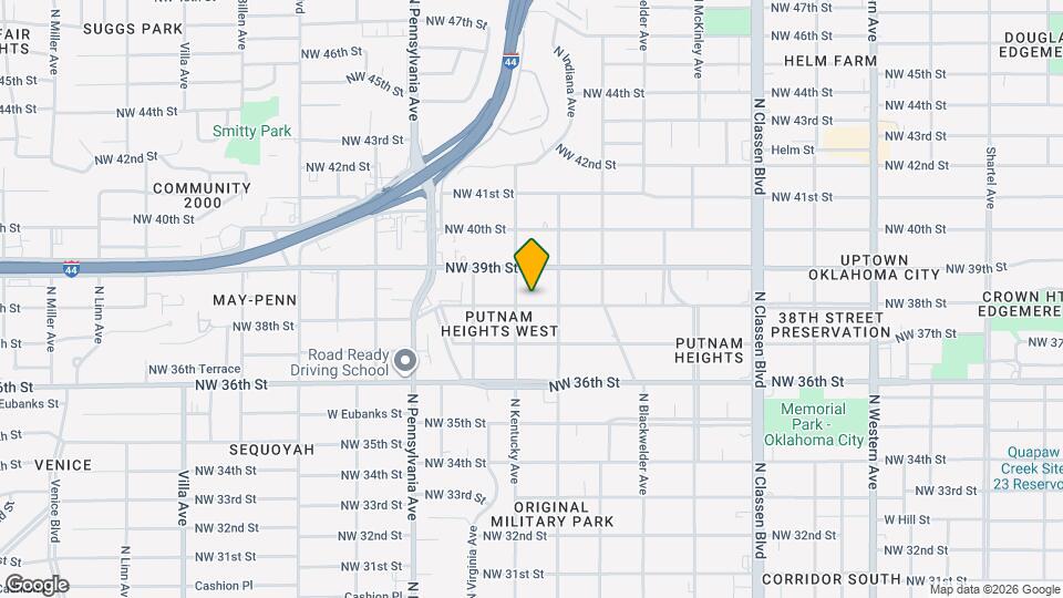 1821 NW 38th St Map and Location Details