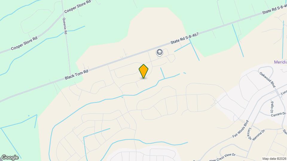 160 Bee Tree Blvd Map and Location Details