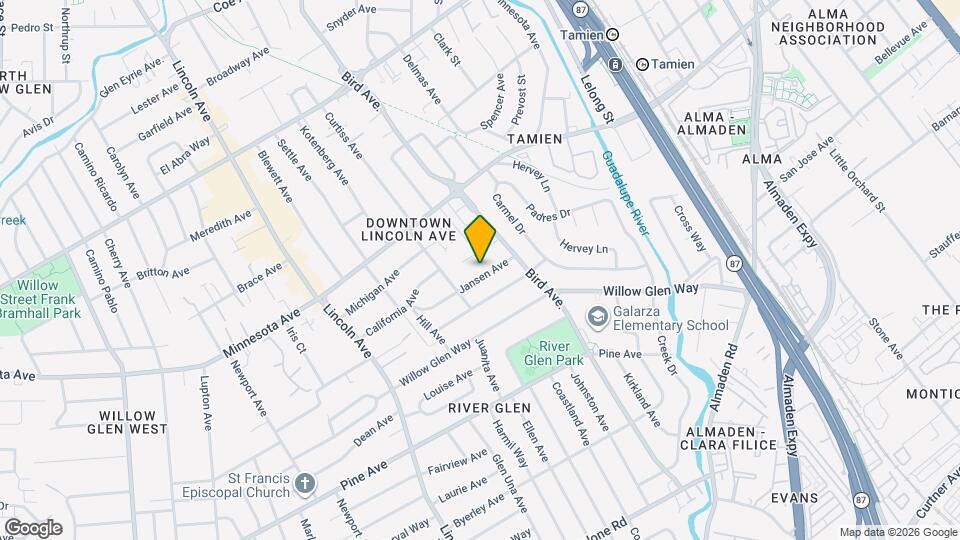 859 Jansen Ave, Unit 859-A Jansen Ave Mapa y Detalles de la Ubicación