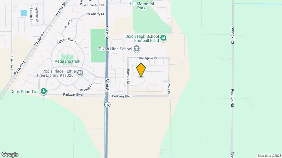 1245 Pacific Pl Map and Location Details