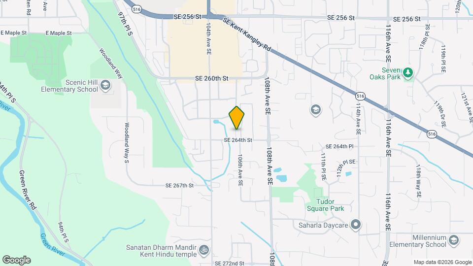 10522 SE 264th St Map and Location Details