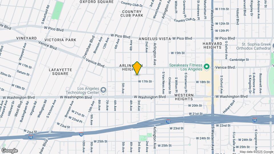 1643 3rd Ave Map and Location Details