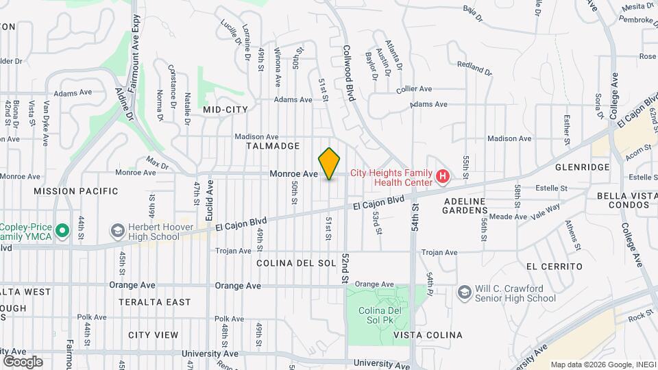 4470 51st St Map and Location Details