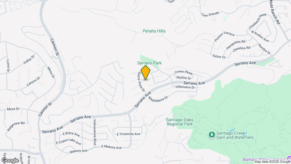 6826 E Horizon Dr Map and Location Details