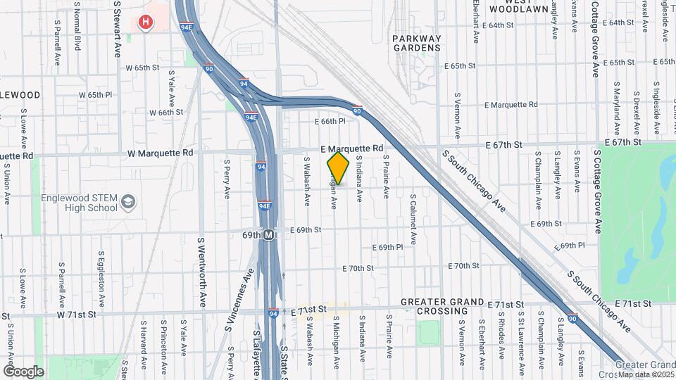 109 E 68th St Map and Location Details