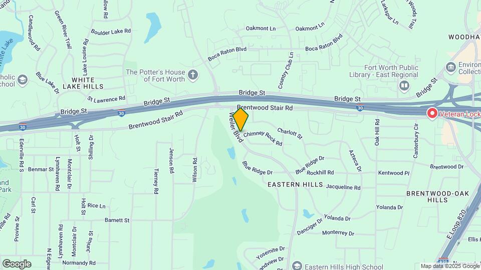 5401 Chimney Rock Rd Map and Location Details