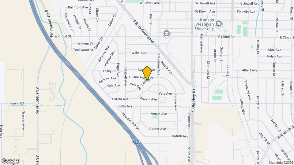 617 Lena Ave Map and Location Details