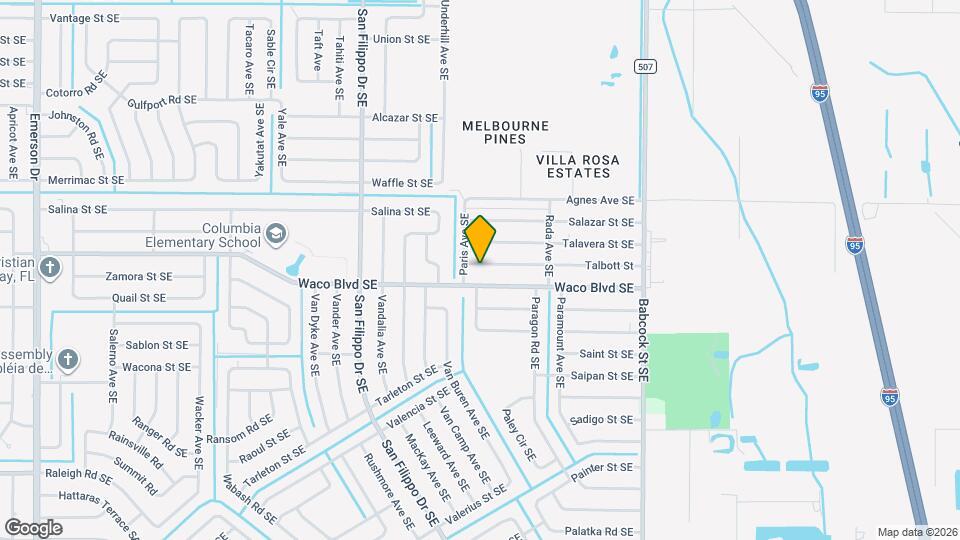 1428 Talbott St Map and Location Details